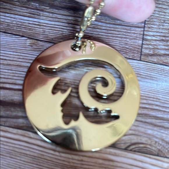 Versace Collection Gold Key & Card Holder with Intricate Design - Picture 2 of 5